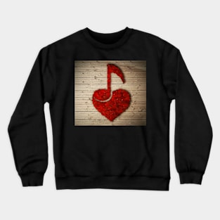 love for music Crewneck Sweatshirt